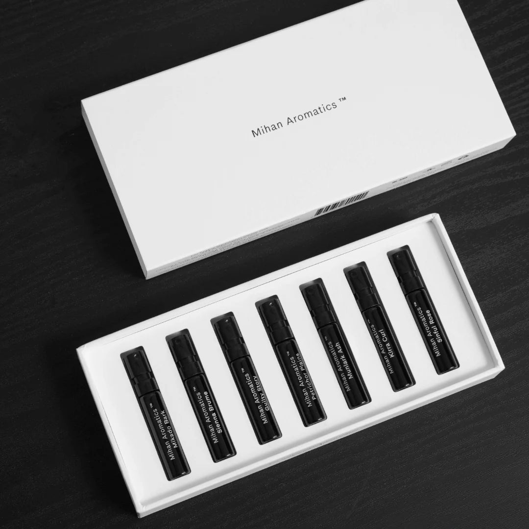 Mihan Aromatics: Discovery Set 7 X 2ml Parfums