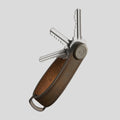 Orbitkey: Key Organiser Crazy-Horse - Chestnut Brown/Brown