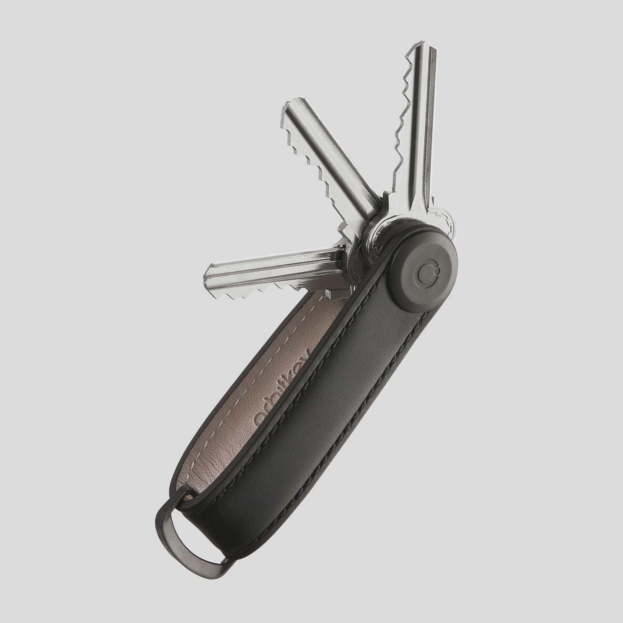 Orbitkey: Leather - Black/Black