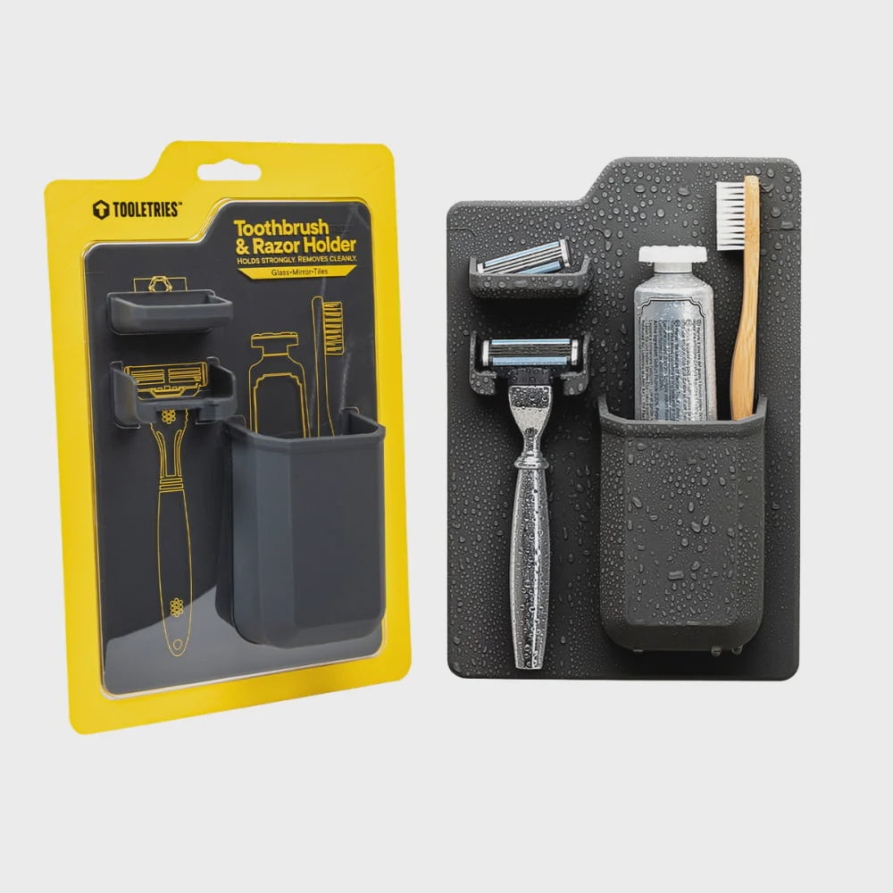 Tooletries: The Harvey - Toothbrush & Razor Holder
