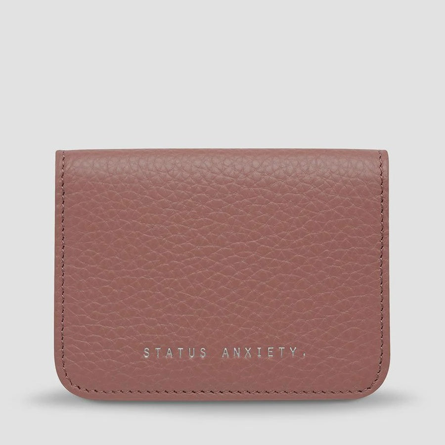 Status Anxiety: Miles Away Wallet - Dusty Rose