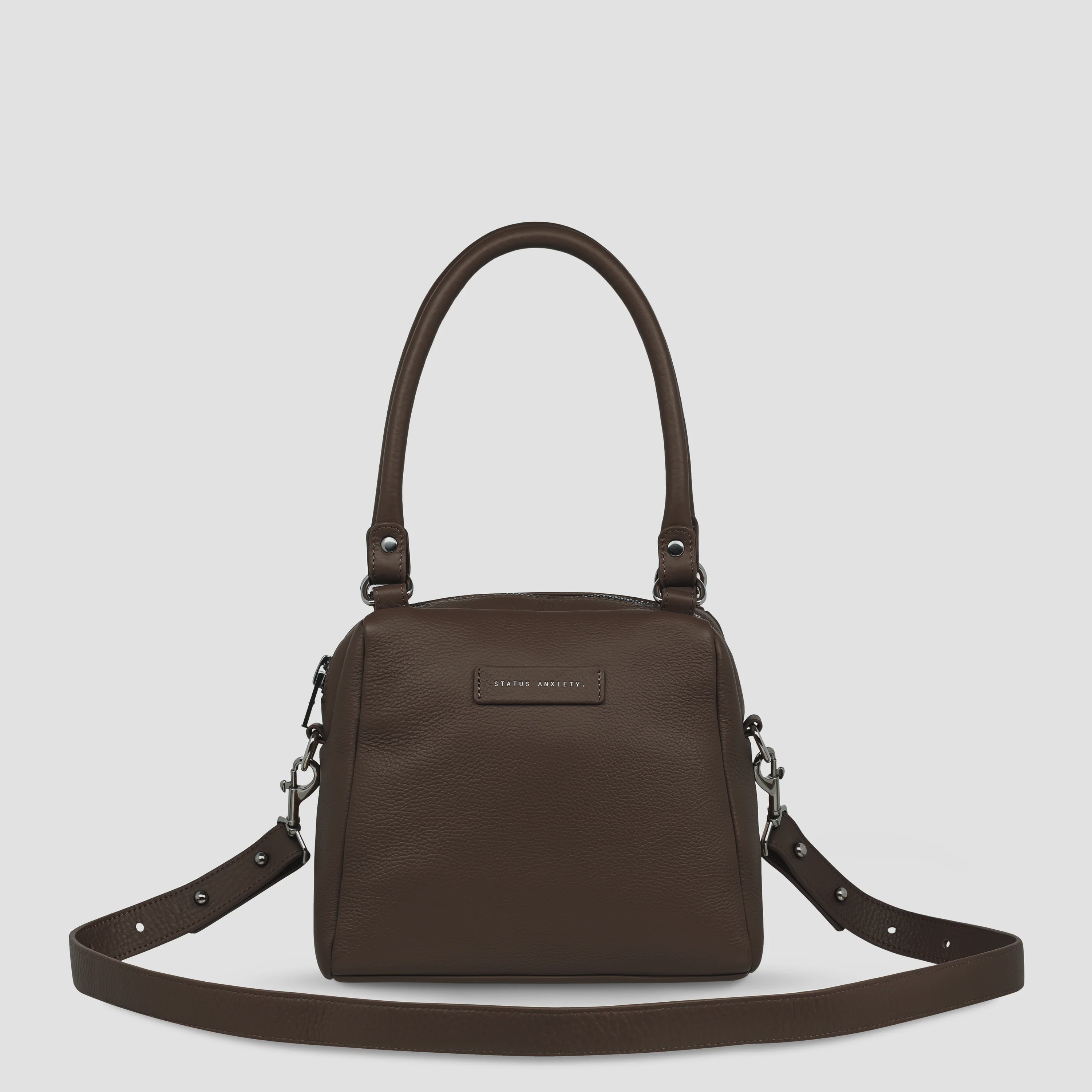 Status Anxiety: Mini Mountains Bag - Cocoa
