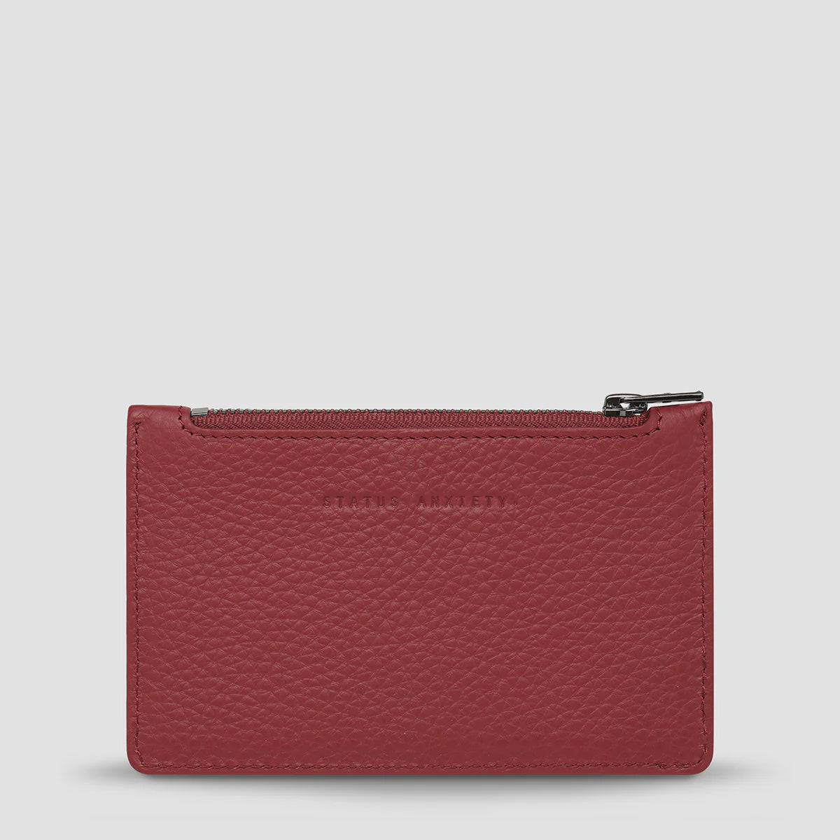 Status Anxiety: Avoiding Things Wallet - Rouge