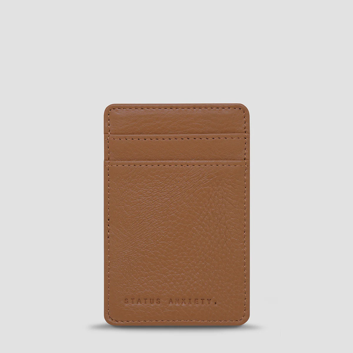 Status Anxiety: Flip Wallet - Camel
