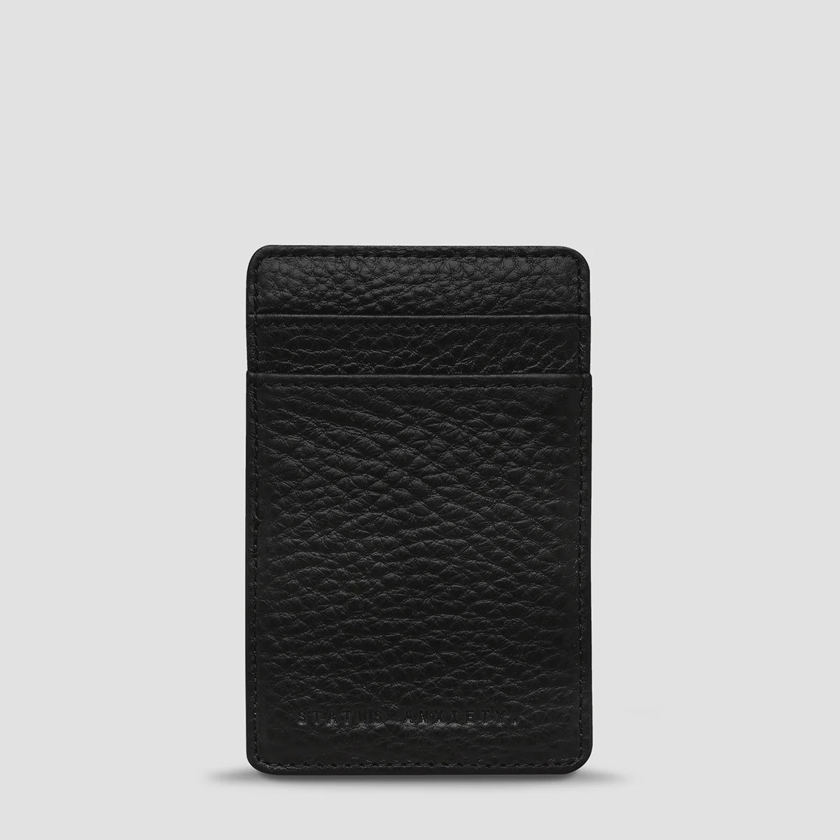 Status Anxiety: Flip Wallet - Black