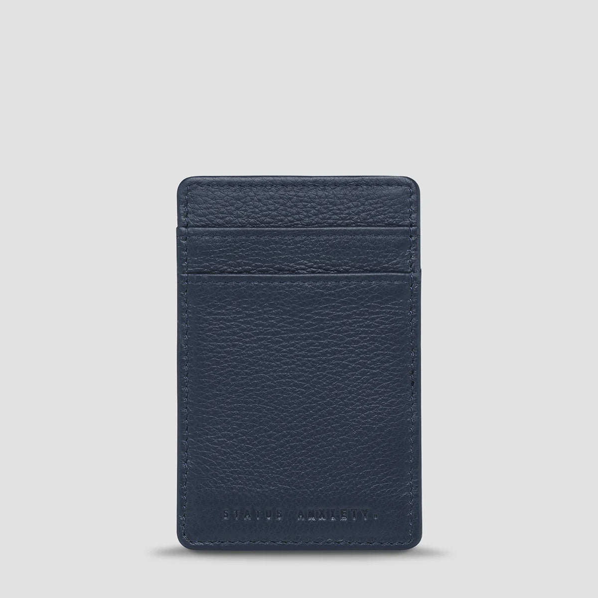 Status Anxiety: Flip Wallet - Midnight Blue