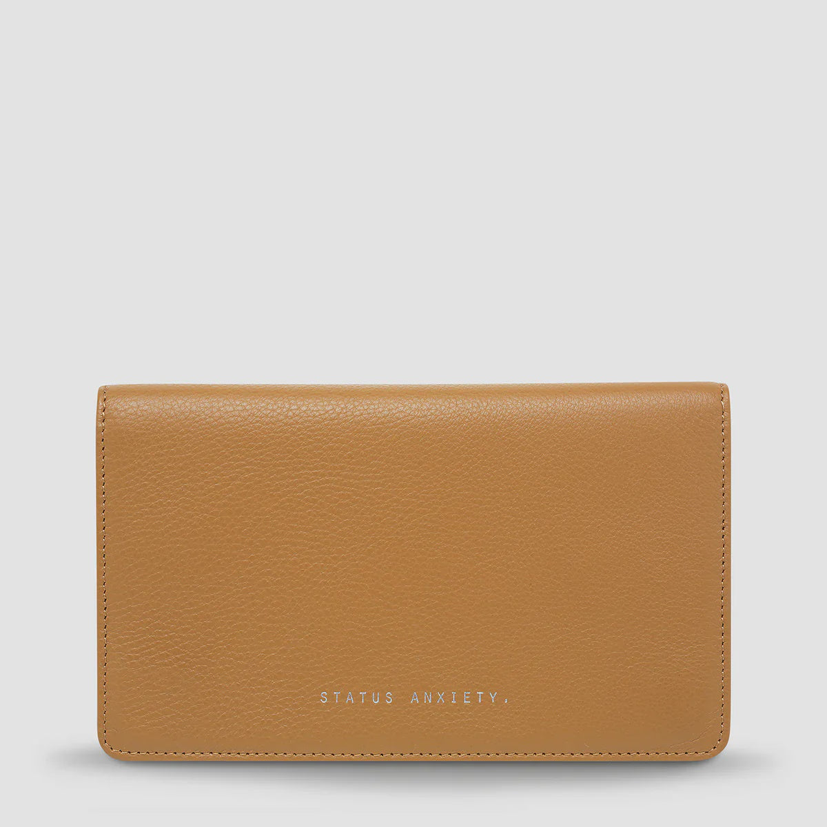 Status Anxiety: Living Proof Wallet - Tan