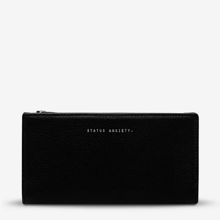 Status Anxiety: Old Flame Wallet - Black