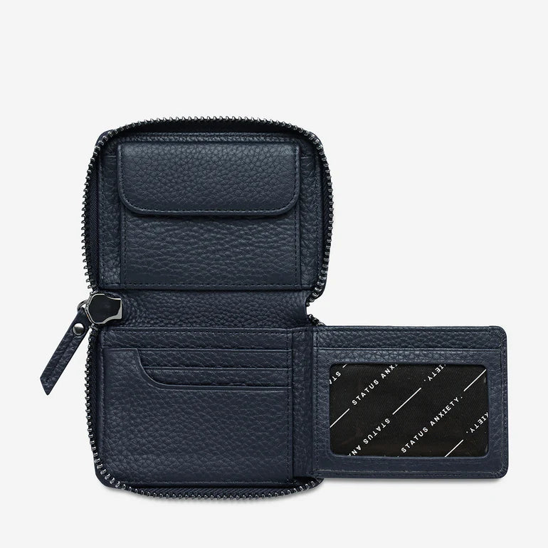 Status Anxiety: Wayward Wallet - Midnight Blue